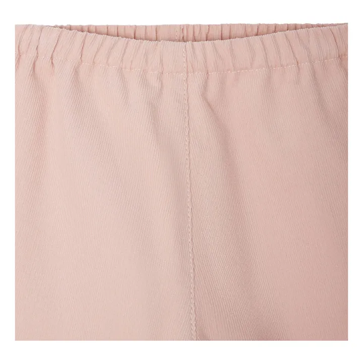 Pantalon Dandy Coton Bio | Rose- Image produit n°2