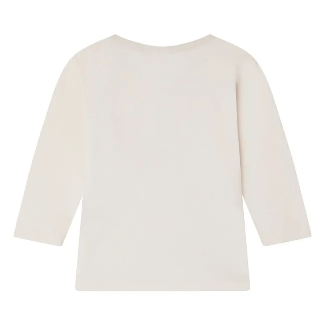 T-shirt Tahsin Coton Bio | Ivoire