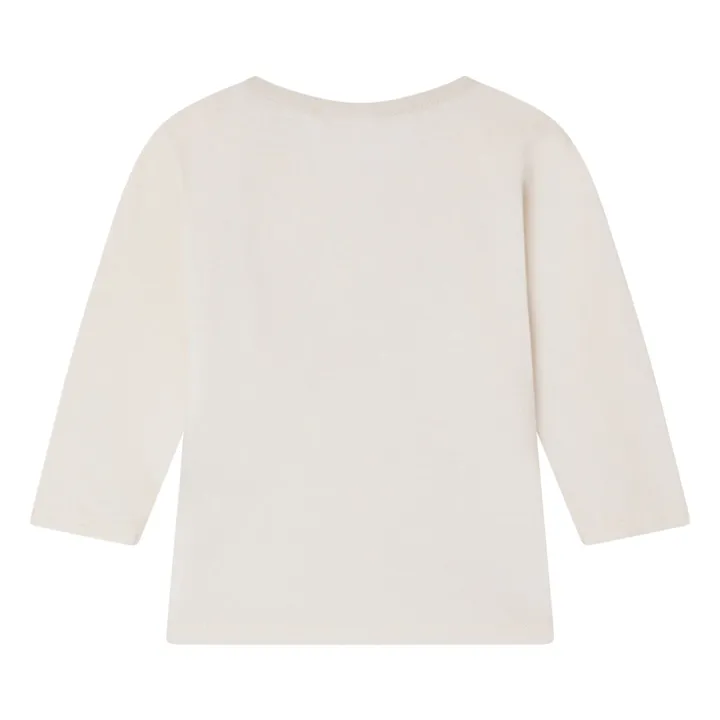 T-shirt Tahsin Coton Bio | Ivoire- Image produit n°1