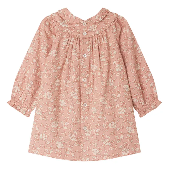 Jeni organic cotton dress | Pink