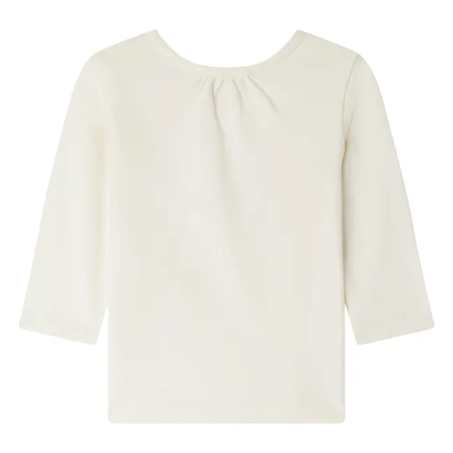 T-shirt Tahsina Coton Bio | Ecru