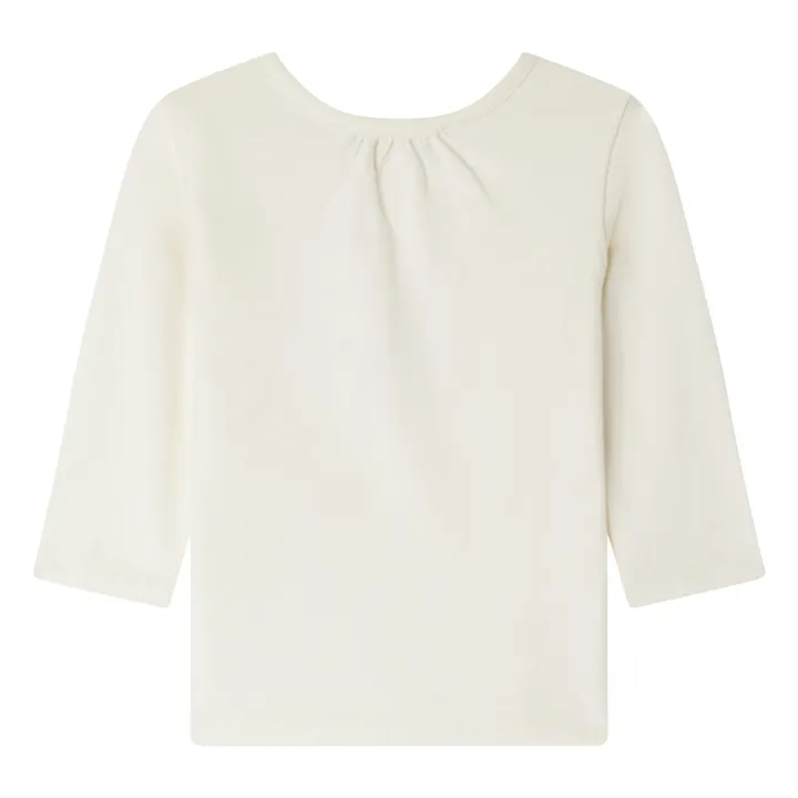 T-shirt Tahsina Coton Bio | Ecru- Image produit n°1