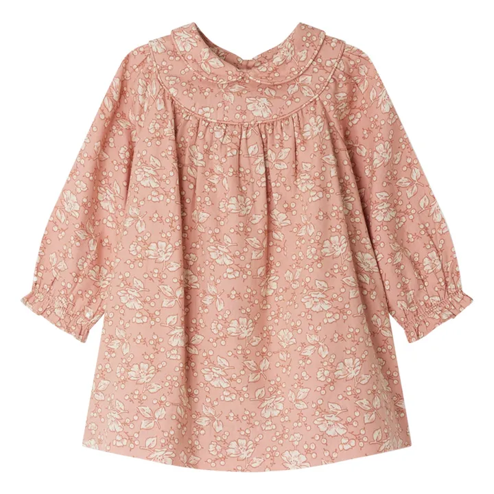 Vestido Jeni de algodón orgánico | Rosa- Imagen del producto n°0