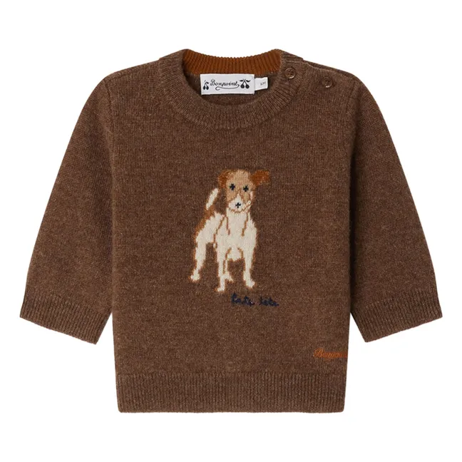 Jersey Almire Cashmere | Marrón