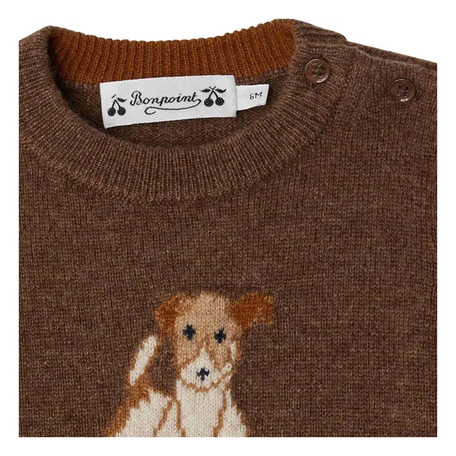 Jersey Almire Cashmere | Marrón