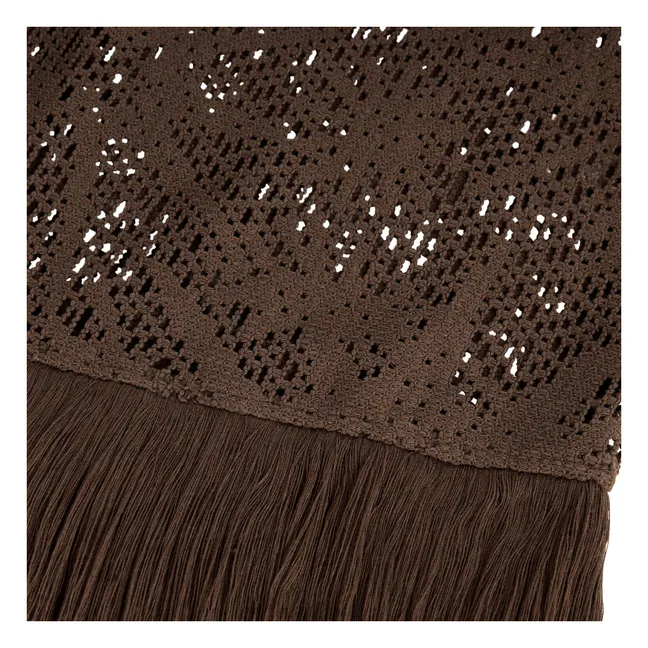 Robe Astrea Ari Crochet  | Marron