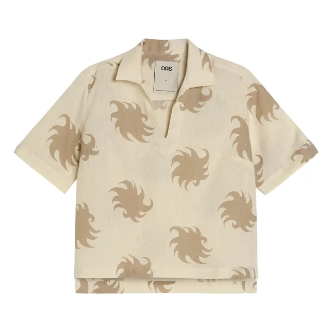 Chemise Hazel Ember Jaffa Lin | Beige