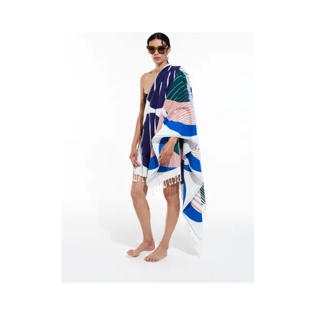 Beach towel Cinétique | Lilac