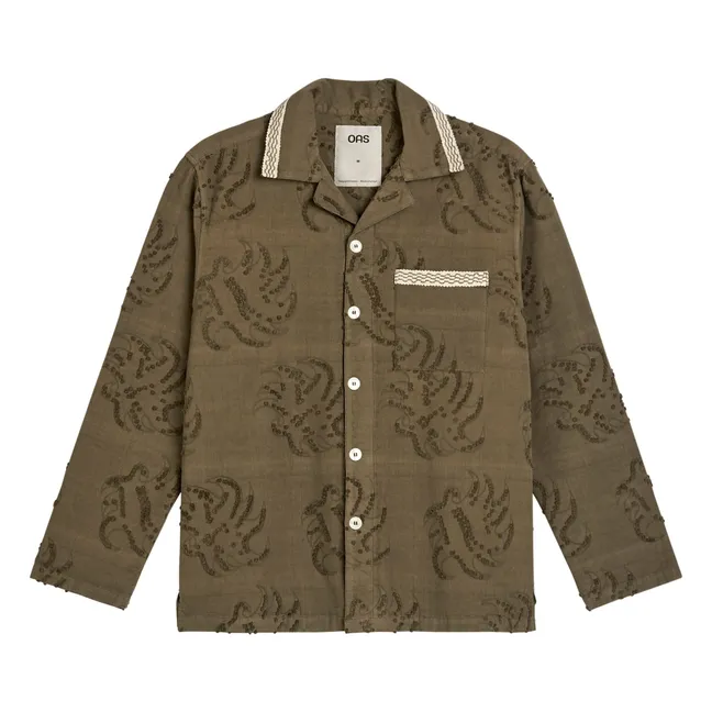 Chemise Emberia Billie Dobby | Marron