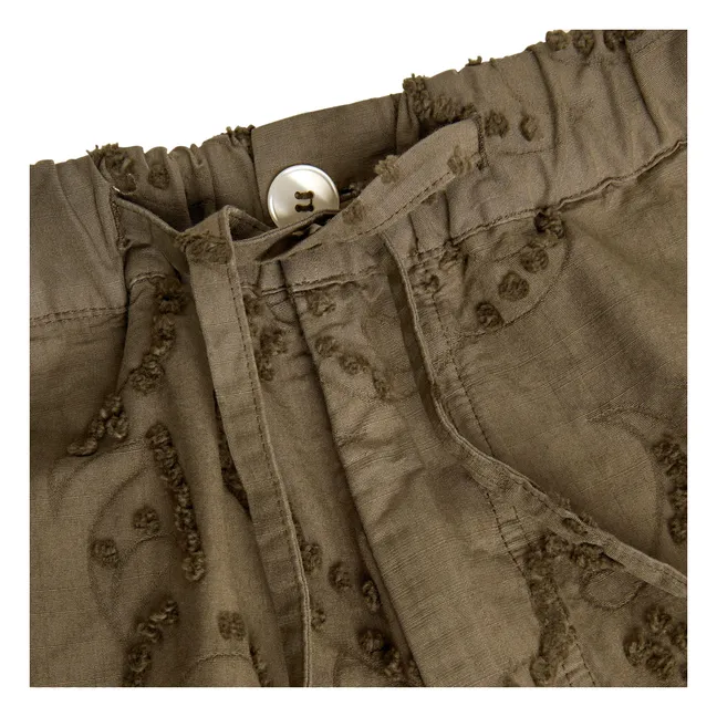 Pantalon Emberia Pan Dobby  | Marron
