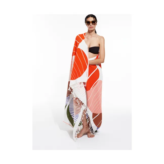 Beach towel Cinétique | Orange