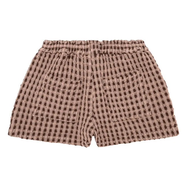 Ferratelle Drizzle Waffle Short | Rosa Viejo