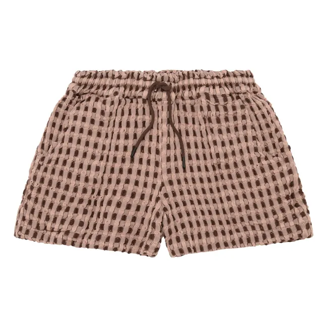 Ferratelle Drizzle Waffle Short | Rosa Viejo