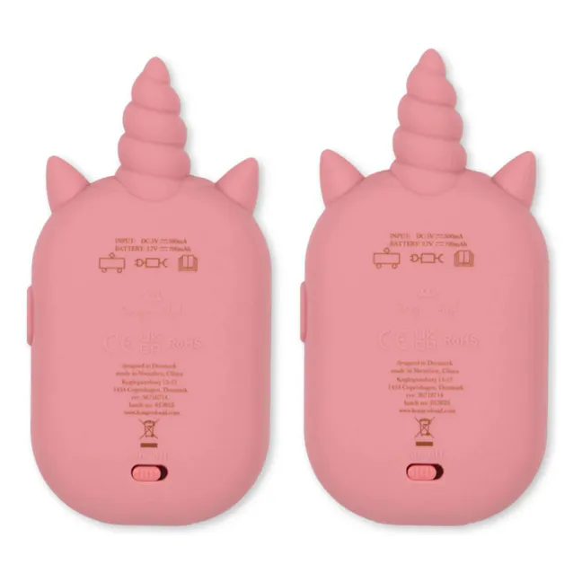 Talkie Walkie glitter - Set de 2 | Rose