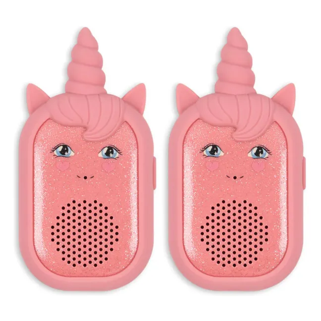 Talkie Walkie glitter - Set of 2 | Pink