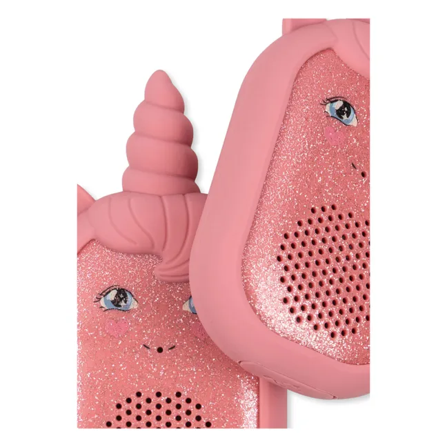 Talkie Walkie glitter - Set of 2 | Pink