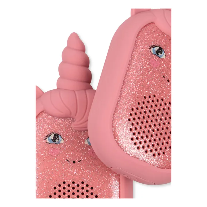 Talkie Walkie glitter - Set de 2 | Rose- Image produit n°1