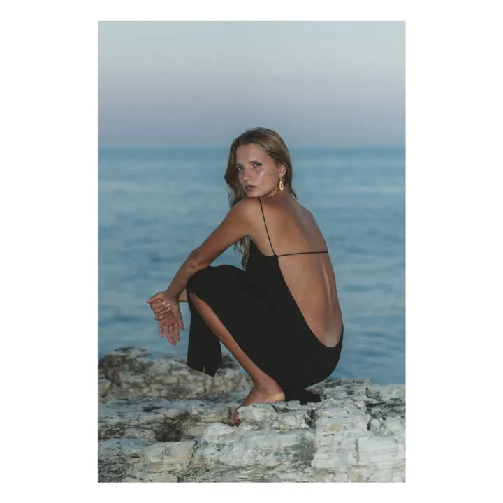 Boucles d'Oreilles Moules | Doré- Image produit n°5