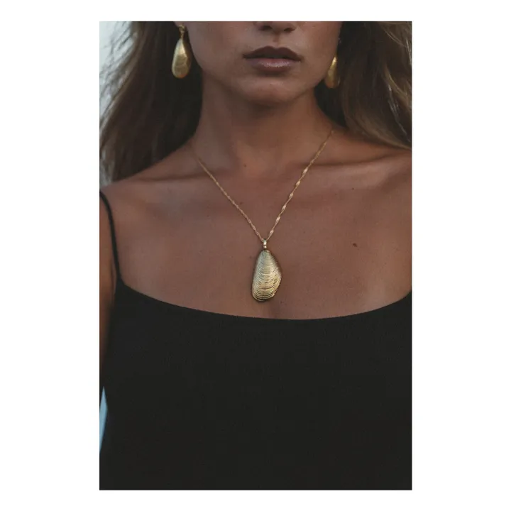 Collier Moules | Doré- Image produit n°1