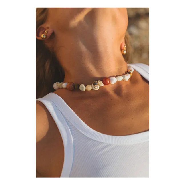 Collier Seaside | Crème