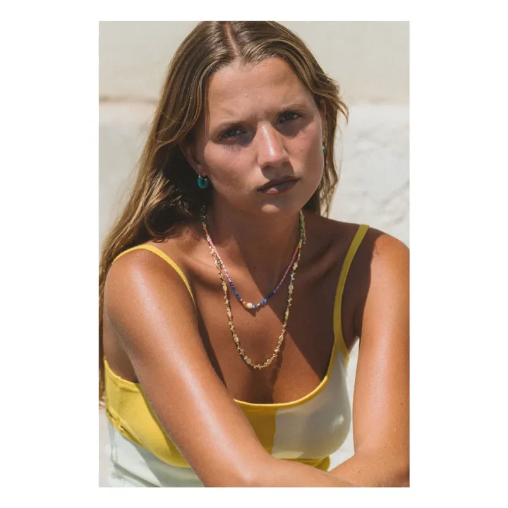 Collier Capri | Bleu- Image produit n°1