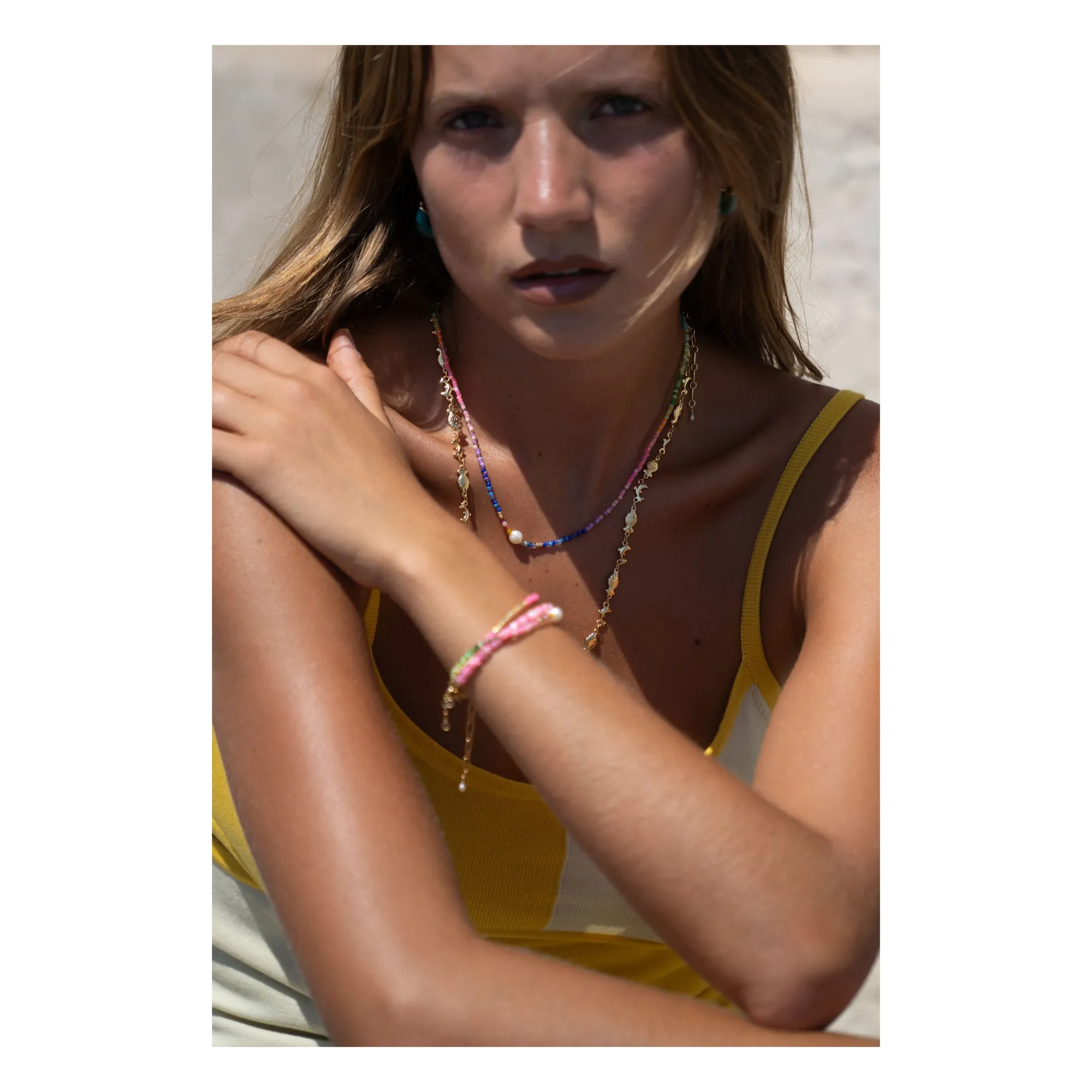 Bracelet Capri | Bleu- Image produit n°1