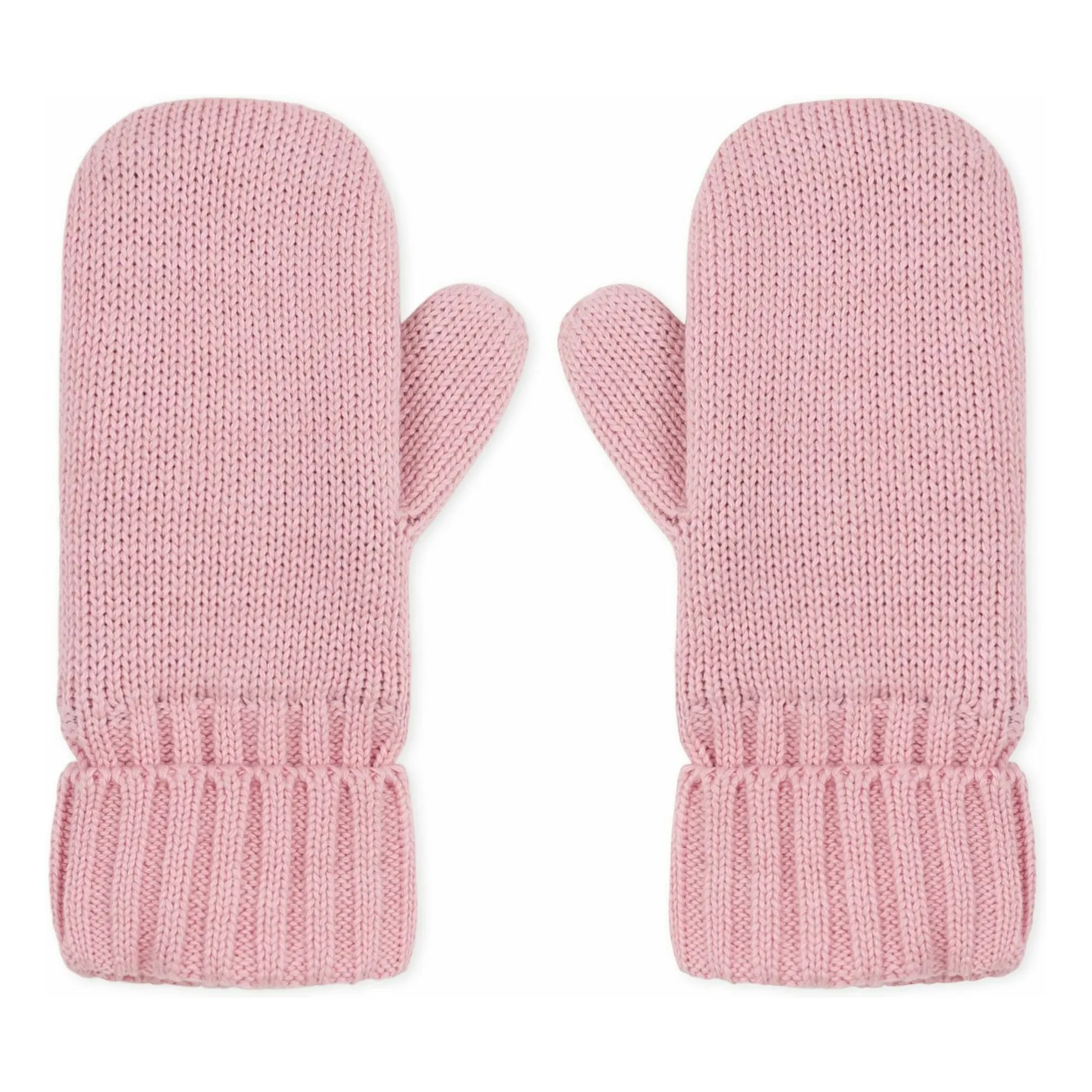 Petit Bateau Pink Knitted Mittens