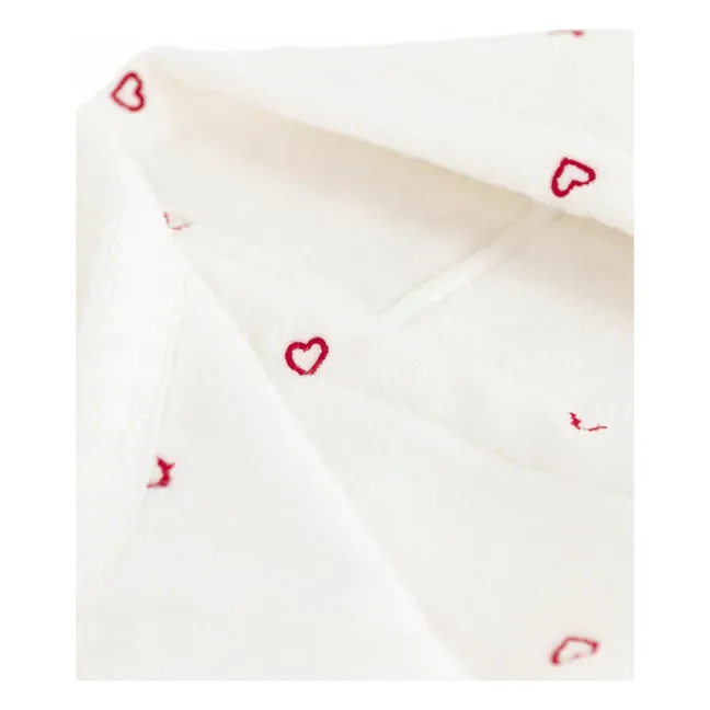 Hearts Bath Cape | Ecru