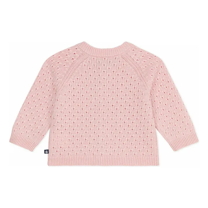 Cárdigan de lana | Rosa Pálido- Imagen del producto n°2