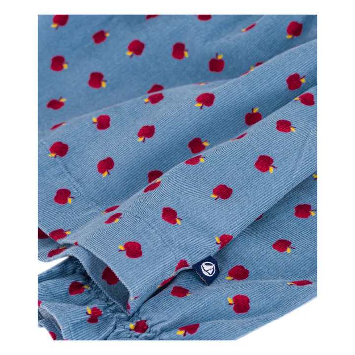 Blusa de pana Apple | Azul- Imagen del producto n°2