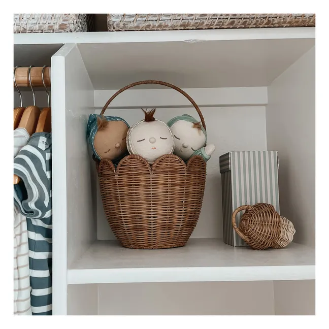 Panier en rotin Petal