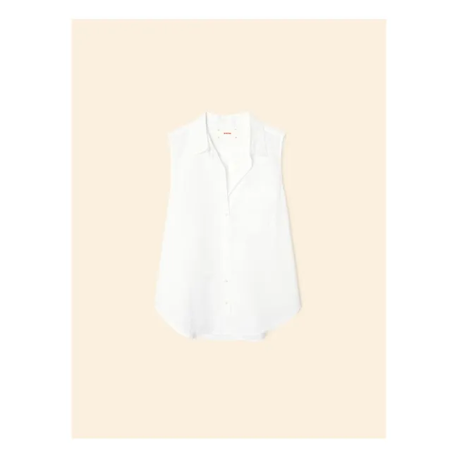 Chemise Brooks Popeline de Coton | Blanc