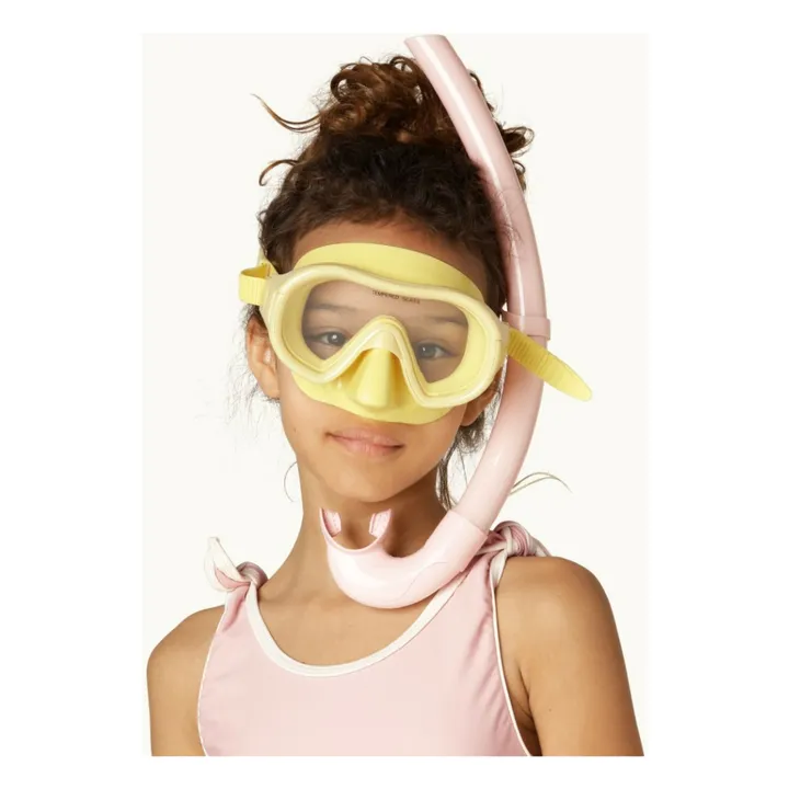 Masque et tuba | Jaune tournesol- Image produit n°5