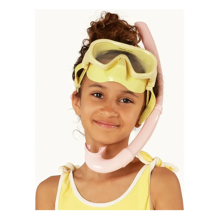 Masque et tuba | Jaune tournesol- Image produit n°4
