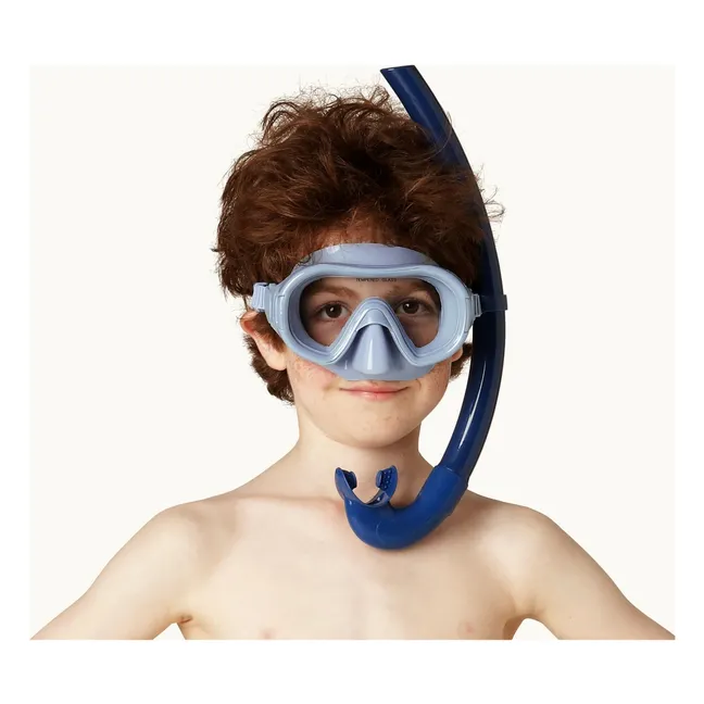 Maschera e boccaglio | Blu ceruleo
