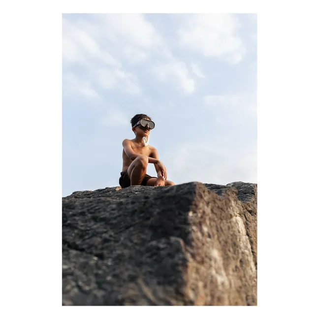 Maske und Schnorchel | Cremefarben