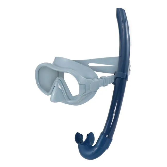 Maschera e boccaglio | Blu ceruleo