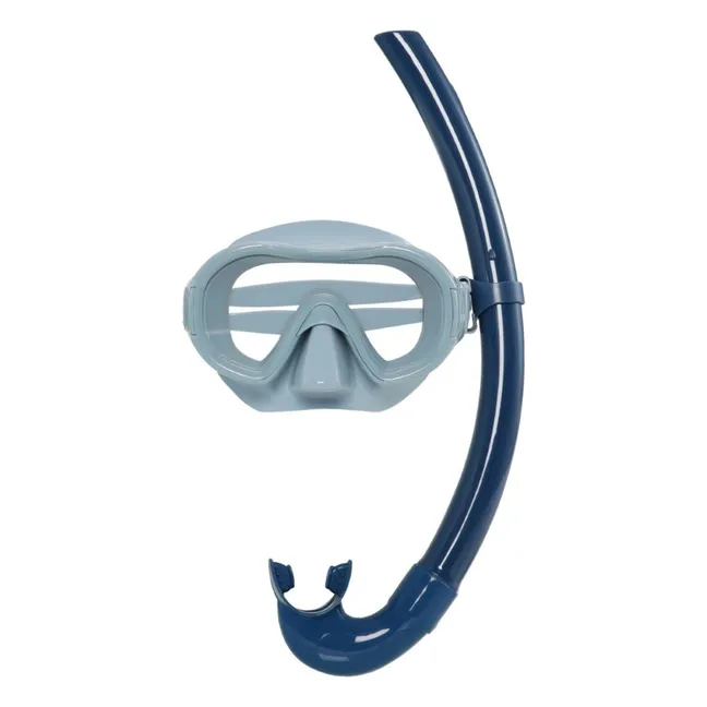 Maschera e boccaglio | Blu ceruleo