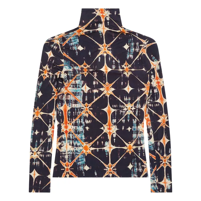 T-shirt Col Roulé Aurelia | Orange