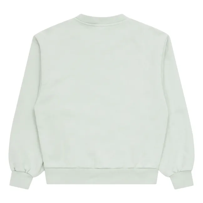 Sweat Alba Coton Bio | Vert céladon
