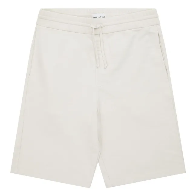 Aron Pantalones cortos de algodón orgánico | Crudo