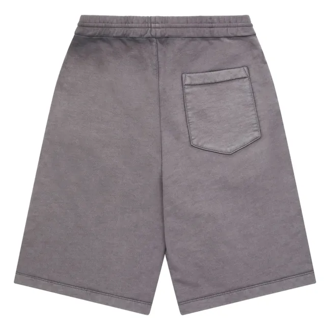 Short Aron Coton Bio | Gris charbon