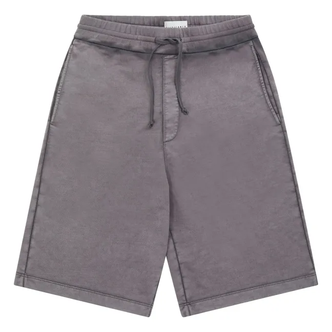Shorts Aron Bio-Baumwolle | Kohlegrau