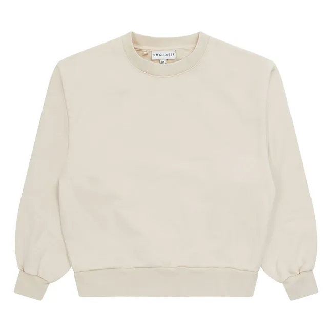 Sweat Maia Coton Bio | Crème