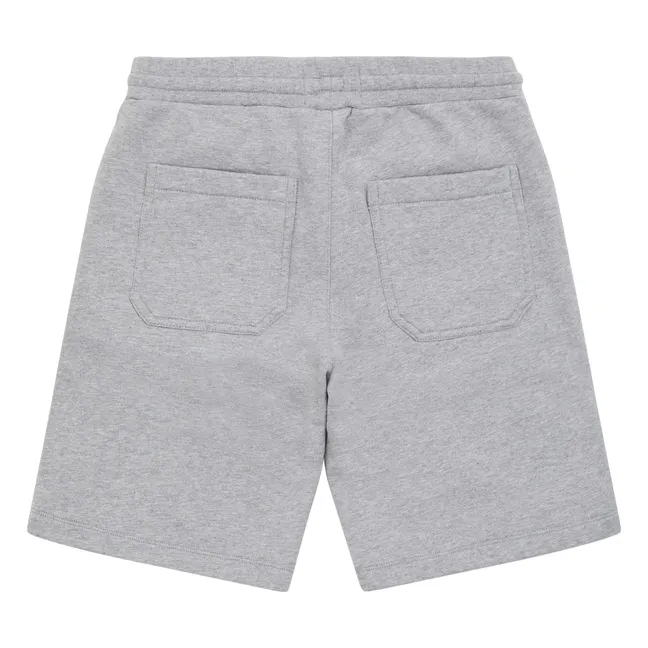 Short Milo Coton Bio | Gris chiné