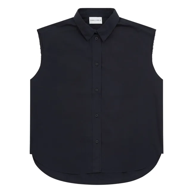 Chemise Sans Manches Laura | Noir