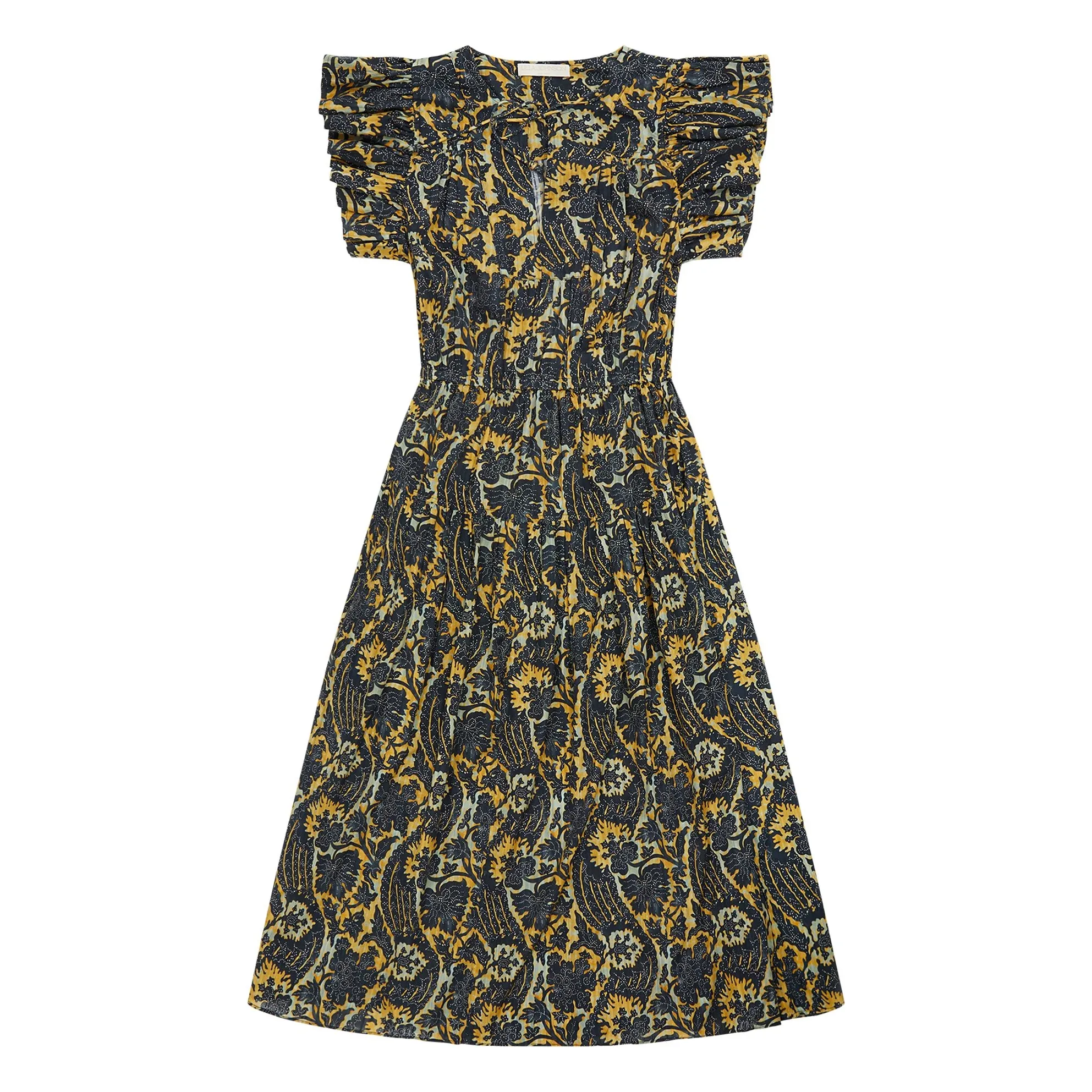 Ulla Johnson Yellow Kairi Dress