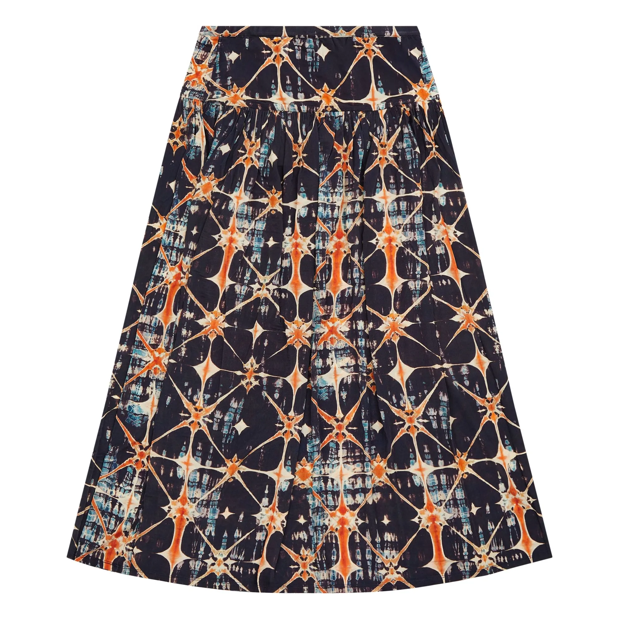 Ulla Johnson Orange White Skirt