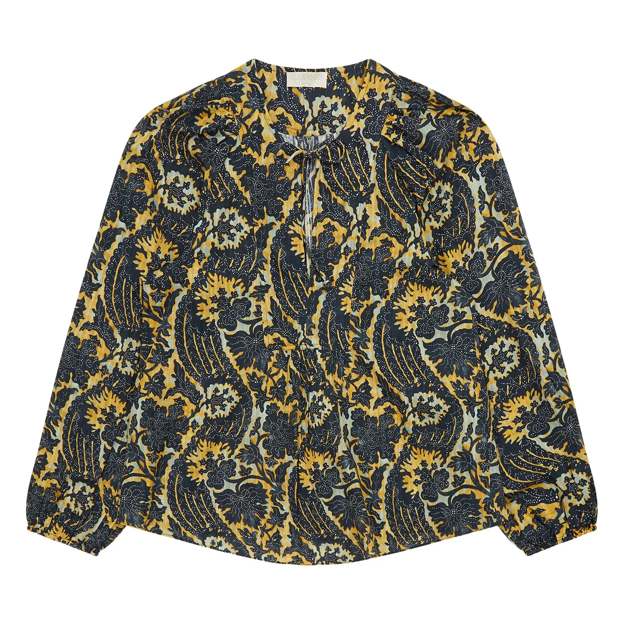 Ulla Johnson Yellow Brea Blouse