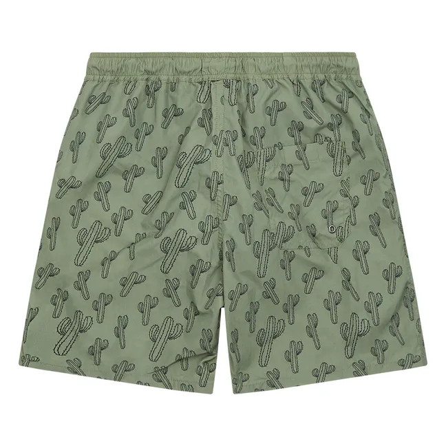 Short de Bain Freeboy | Vert kaki